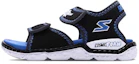 Buy (JR) Skechers Astrozoid 'Hitam Biru Velcro' 97520L-BKRY