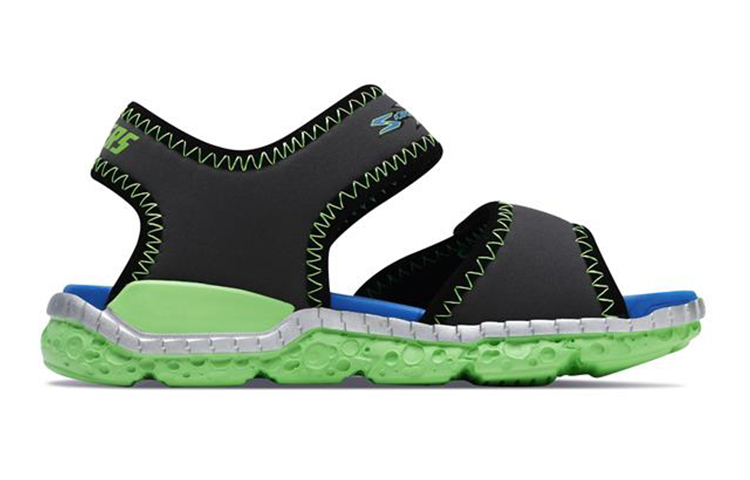 Order (JR) Skechers Astrozoid ''Grigio Verde Velcro'' 97520L-CCLM