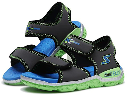 (JR) Skechers Astrozoid ''Grigio Verde Velcro'' 97520L-CCLM Lookbook (JR) Skechers Astrozoid ''Grigio Verde Velcro'' 97520L-CCLM