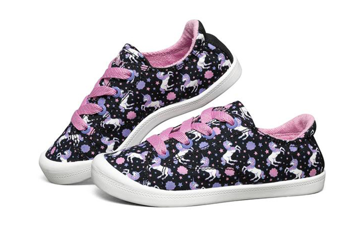 Lookbook (JR) Skechers Beach Bingo ''Zwart Regenboog'' 85696L-BKMT