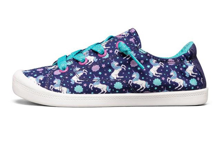 (Youth) Skechers Beach Bingo 'Blue Multicolor' 85696L-NVMT