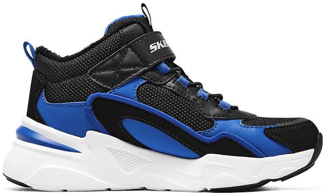 大童 Skechers Bobs Bamina 防踢減震 兒童休閒鞋 黑藍 Order 大童 Skechers Bobs Bamina 防踢減震 兒童休閒鞋 黑藍