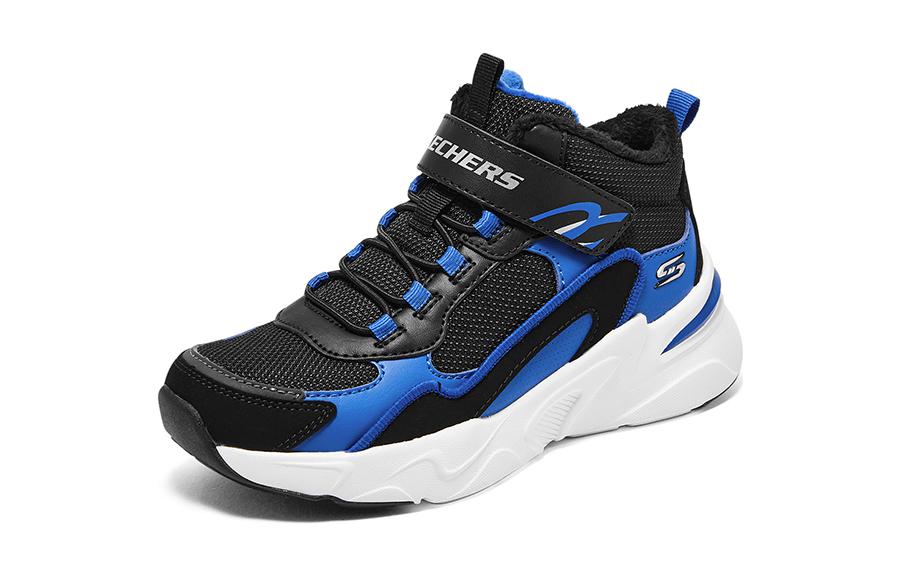 Lookbook (JR) スケッチャーズ BOBS バミナ 青黒 405222L-BKRY