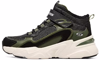 (Youth) Skechers Bobs Bamina 'Green Black' 405222L-BKGR (Youth) Skechers Bobs Bamina 'Green Black' 405222L-BKGR