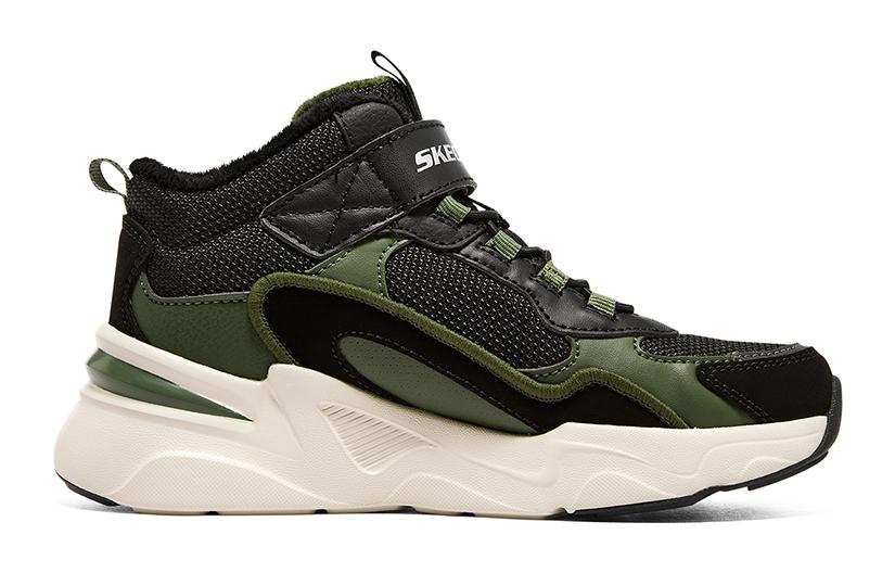 Order (JR) Skechers Bobs Bamina 'Hijau Hitam' 405222L-BKGR