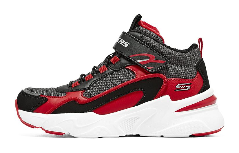 (Youth) Skechers Bobs Bamina 'Red Grey'