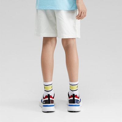 (Youth) Skechers Bobs Bamina 'White Blue Red' 405257L-WBMT 3
