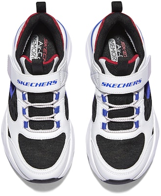 (Youth) Skechers Bobs Bamina 'White Blue Red' 405257L-WBMT Shop (Youth) Skechers Bobs Bamina 'White Blue Red' 405257L-WBMT