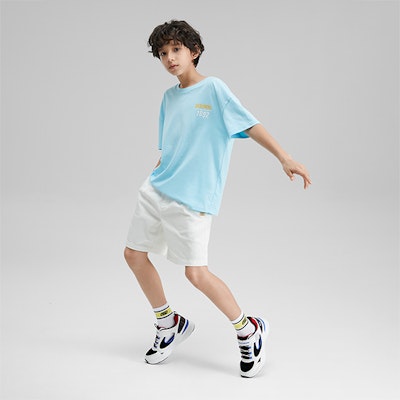 (Youth) Skechers Bobs Bamina 'White Blue Red' 405257L-WBMT Sizing (Youth) Skechers Bobs Bamina 'White Blue Red' 405257L-WBMT