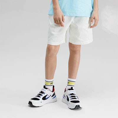 (Youth) Skechers Bobs Bamina 'White Blue Red' 405257L-WBMT 1