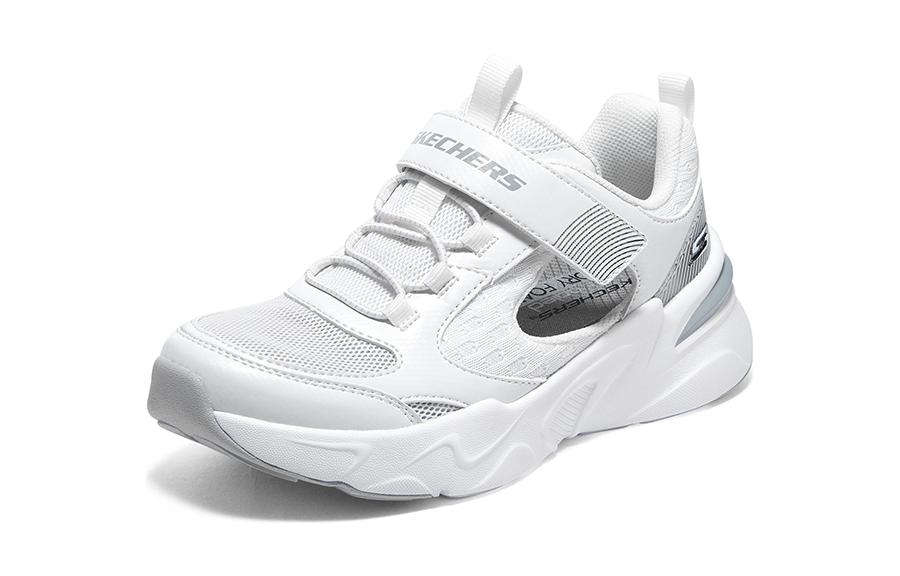 Lookbook (JR) 斯凯奇 Bobs Bamina '白灰色' 405257L-WGY