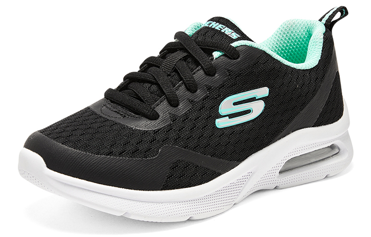 Purchase (JR) Skechers BOBS Squad Air - Sweet Encounter ''Noir Turquoise'' 302378L-BLK