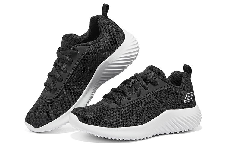 Lookbook (JR) Skechers Bounder - Karonik Schuhe ''Schwarz Weiß'' 403745L-BLK