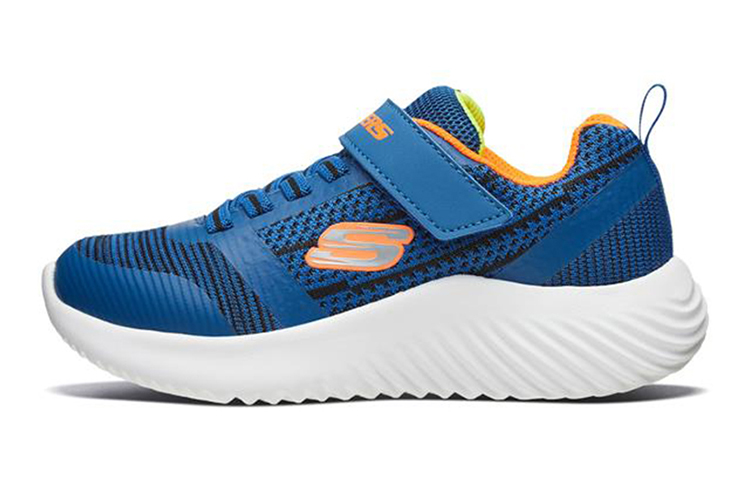 (Youth) Skechers Bounder 'Blue Black' 98302L-BLBK