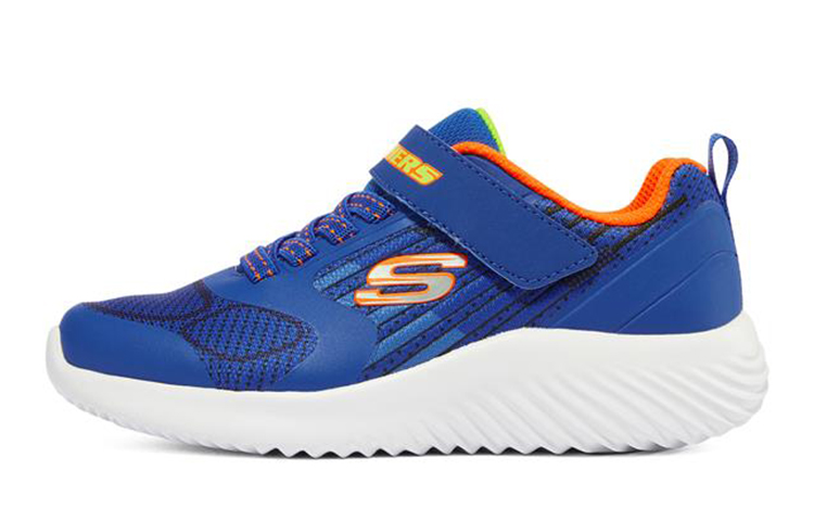 (Youth) Skechers Bounder 'Blue Orange' 403732L-RYOR