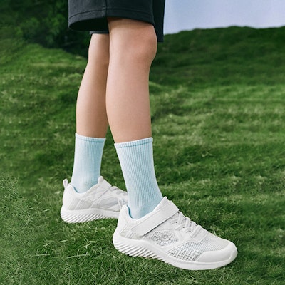(Youth) Skechers Bounder 'White' 405233L-WHT 4
