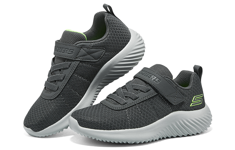 Shop (JR) Skechers Bounder Baronik ''Grau Grün'' 403744L-CHAR