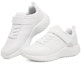 Lookbook (JR) Skechers Bounder Kasut Larian 'Putih' 403732L-WHT