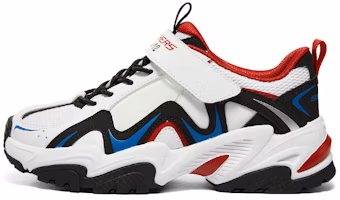 (Youth) Skechers Stamina V2 'White Black Red' 405252L-WBRD (Youth) Skechers Stamina V2 'White Black Red' 405252L-WBRD