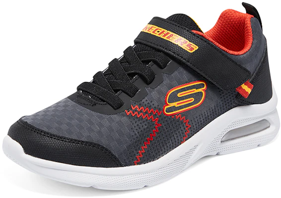 (Youth) Skechers Microspec - Zovox Athletic Sneaker 'Black Grey Red' 403799L-CCBK Lookbook (Youth) Skechers Microspec - Zovox Athletic Sneaker 'Black Grey Red' 403799L-CCBK