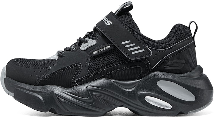 (Youth) Skechers Boys Casual 'Black Grey' 405265L-BKGY Buy (Youth) Skechers Boys Casual 'Black Grey' 405265L-BKGY
