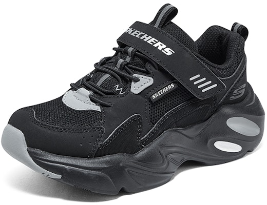(Youth) Skechers Boys Casual 'Black Grey' 405265L-BKGY Lookbook (Youth) Skechers Boys Casual 'Black Grey' 405265L-BKGY