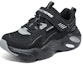 Lookbook (JR) Skechers Kasut Kasual Lelaki 'Hitam Kelabu' 405265L-BKGY