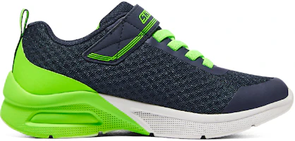 Order 童鞋 Skechers 男童 魔術貼 舒適氣質 防滑減震耐磨 低幫 兒童跑步鞋 藍綠色