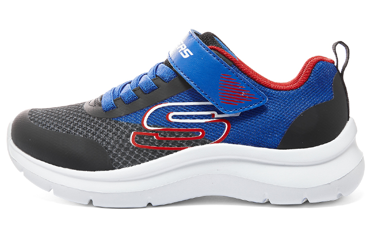 (Youth) Skechers Skech Fast Solar-Squad Shoes 'Black Blue Red'