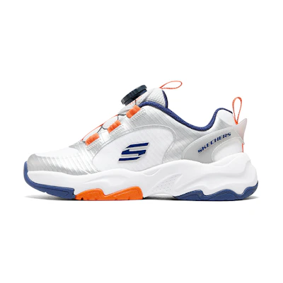 (Youth) Skechers Boys Low 'Silver Multicolor'