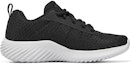Order (JR) Skechers Bounder - Kasut Karonik 'Hitam Putih' 403745L-BLK