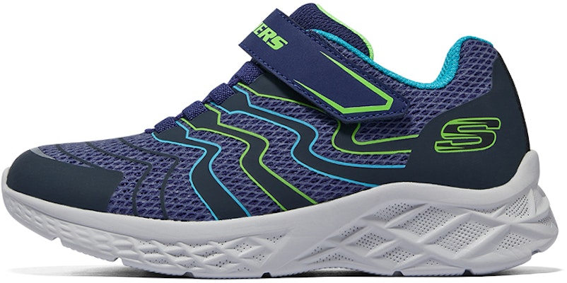 (Youth) Skechers Microspec II Trainers 'Navy Blue' 403922L-NVLM Buy (Youth) Skechers Microspec II Trainers 'Navy Blue' 403922L-NVLM