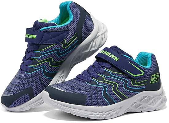 (Youth) Skechers Microspec II Trainers 'Navy Blue' 403922L-NVLM Lookbook (Youth) Skechers Microspec II Trainers 'Navy Blue' 403922L-NVLM