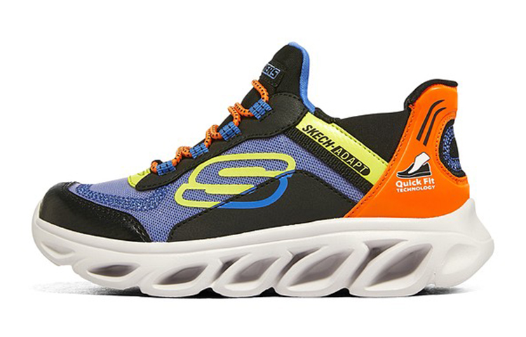 (Youth) Skechers Breathable Sneaker 'Blue Multicolor' 403840L-BLMT