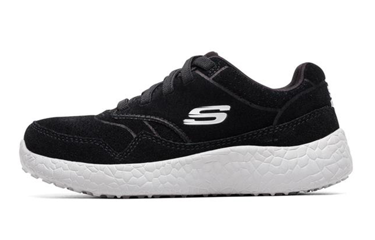 (Youth) Skechers Burst Low 'Black' 660015L-BLK