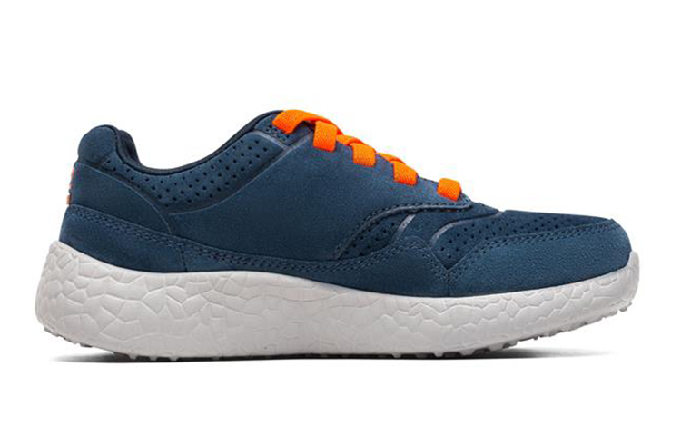 Order (Youth) Skechers Burst Low 'Blue Orange' 660015L-NVOR