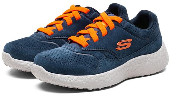 (Youth) Skechers Burst Low 'Blue Orange' 660015L-NVOR Lookbook (Youth) Skechers Burst Low 'Blue Orange' 660015L-NVOR