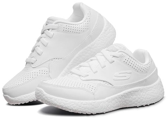 (Youth) Skechers Burst Low 'White' 660015L-WHT Lookbook (Youth) Skechers Burst Low 'White' 660015L-WHT
