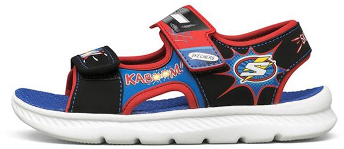 兒童 Skechers C-Flex Sandal 2.0 魔術貼涼鞋 紅黑 Buy 兒童 Skechers C-Flex Sandal 2.0 魔術貼涼鞋 紅黑