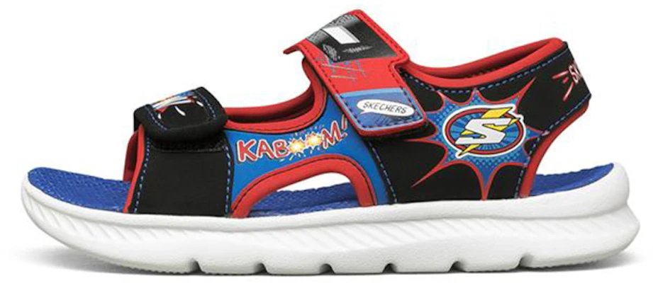 (JR) Skechers C-Flex Sandal 2.0 ''Blu Rosso Nero'' 402102L-RDBK Buy (JR) Skechers C-Flex Sandal 2.0 ''Blu Rosso Nero'' 402102L-RDBK