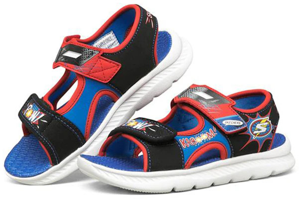 (JR) Skechers C-Flex Sandal 2.0 ''Blu Rosso Nero'' 402102L-RDBK Lookbook (JR) Skechers C-Flex Sandal 2.0 ''Blu Rosso Nero'' 402102L-RDBK