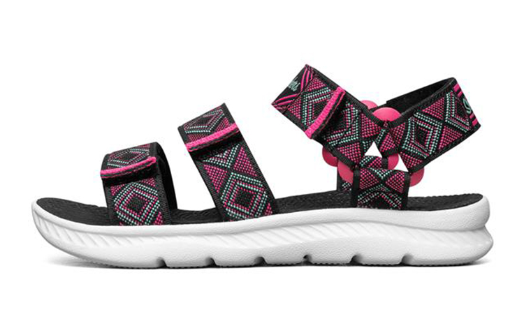 (Youth) Skechers C-Flex Sandal 2.0 'Black Multicolor' 302098L-BKMT