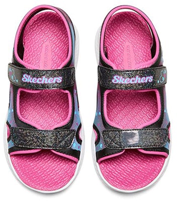 (JR) スケッチャーズ C-フレックス サンダル 2.0 (ブラックピーチ) 302723L-BKHP Shop (JR) スケッチャーズ C-フレックス サンダル 2.0 (ブラックピーチ) 302723L-BKHP