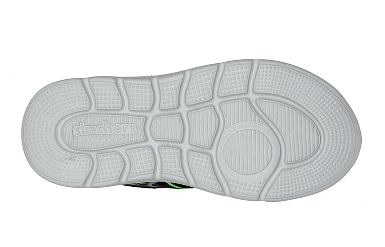 Shop (Youth) Skechers C-Flex Sandal 2.0 'Dino-Rays Black Blue' 400114L-BBLM