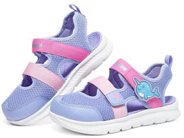 Lookbook 大童 Skechers C-Flex 涼鞋 2.0 淺藍多彩