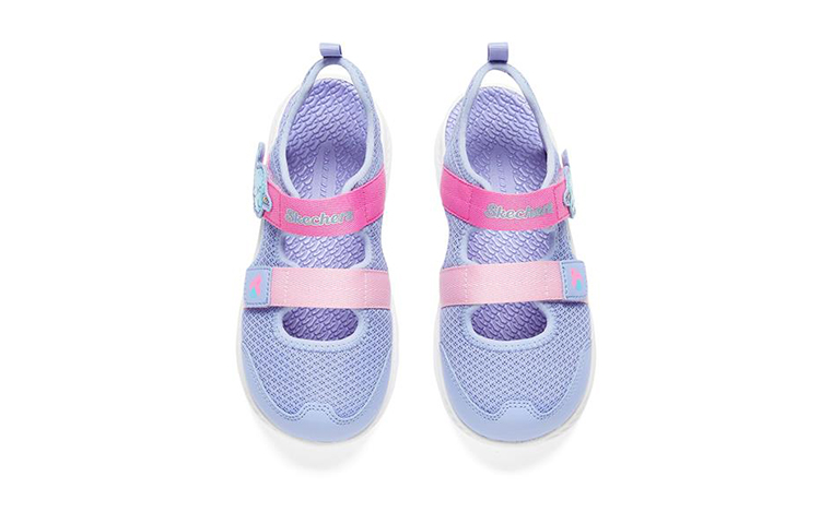 Shop (JR) Skechers C-Flex Sandal 2.0 ''Blu Chiaro Multicolore'' 303013L-LBMT
