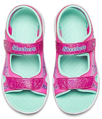 (Youth) Skechers C-Flex Sandal 2.0 'Pink Green' 302723L-PKTQ Shop (Youth) Skechers C-Flex Sandal 2.0 'Pink Green' 302723L-PKTQ