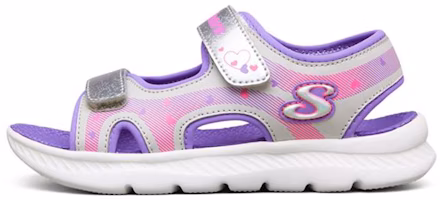 (Youth) Skechers C-Flex Sandal 2.0 'Silver Purple' 302723L-SLLV (Youth) Skechers C-Flex Sandal 2.0 'Silver Purple' 302723L-SLLV