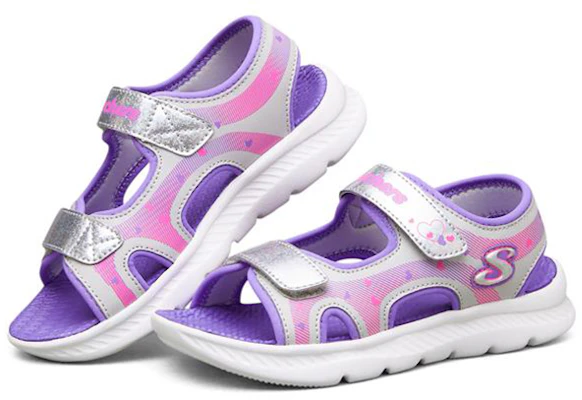 (Youth) Skechers C-Flex Sandal 2.0 'Silver Purple' 302723L-SLLV Lookbook (Youth) Skechers C-Flex Sandal 2.0 'Silver Purple' 302723L-SLLV