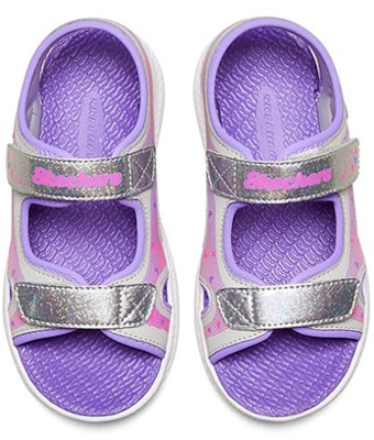 大童 Skechers C-Flex Sandal 2.0 運動涼鞋 銀紫 Shop 大童 Skechers C-Flex Sandal 2.0 運動涼鞋 銀紫